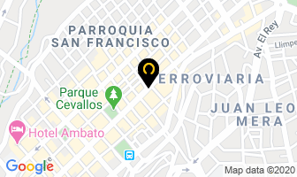 Mapa de La Casa Del Quimico en Ambato