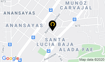 Mapa de La Gaviota Dorada en Quito