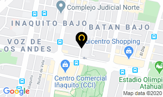 Mapa de La Guarida Del Coyote en Quito