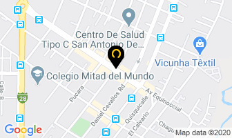 Mapa de La Kanka De La Choza Restaurant en Quito