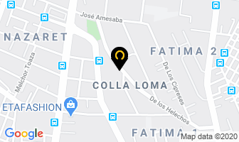 Mapa de La Mansion De La Colina en Quito