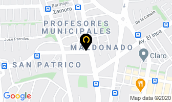 Mapa de La Mascota Mimada en Quito