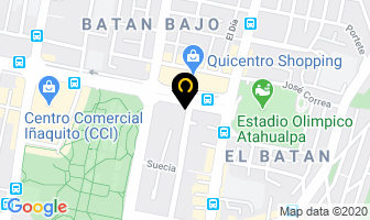 Mapa de La Parrilla De Homero en Quito