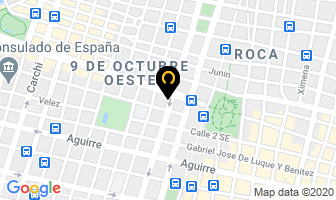 Mapa de La Plaza Comercial en Machala
