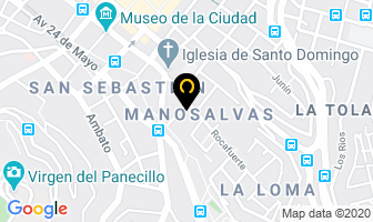 Mapa de La Posada Colonial en Quito