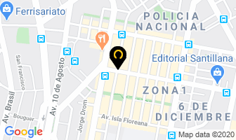 Mapa de La Quindiana en Quito
