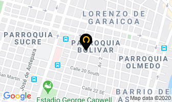 Mapa de ¨la Quinta Sur¨ en Guayaquil