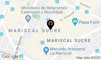 Mapa de La Rebaja en Quito