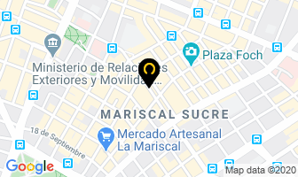 Mapa de La Resaca De Manta en Quito