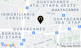Mapa de “La Santidad De Dios” en Guayaquil