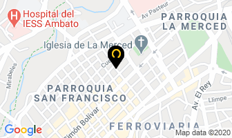 Mapa de La Tienda Grafica en Ambato