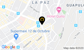 Mapa de La Tijera Loca en Quito