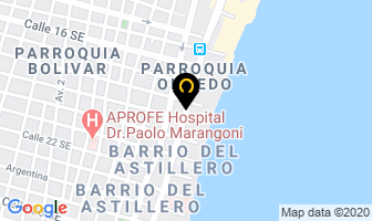 Mapa de La Universal en Guayaquil