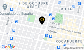 Mapa de Laboratorio Aguilar en Guayaquil
