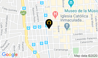 Mapa de Laboratorio Clinico “Dr. Tito Carrión D.” en Nueva Loja