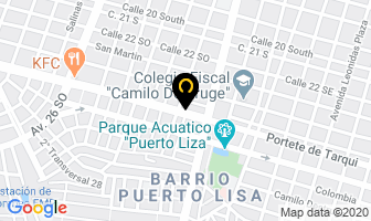 Mapa de Laboratorio Clinico “ Gamma ” en Guayaquil