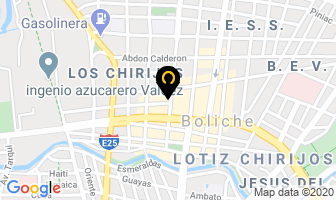 Mapa de Laboratorio Clinico Pazmiño en Milagro