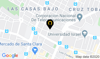 Mapa de Laboratorio Dental Fabian Robayo en Quito