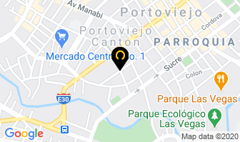 Mapa de Laboratorio Electronico Mark en Portoviejo