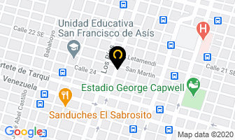 Mapa de Laboratorio Viteri Flor en Guayaquil