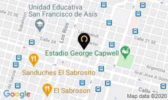 Mapa de Laboratorios Carvagu en Guayaquil