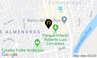 Mapa de “Laboratorios Estupiñan” en Esmeraldas