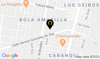 Mapa de Las 4 Esquinas en Ibarra