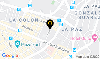 Mapa de Las Brochetas De David en Quito