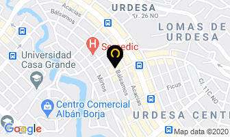 Mapa de Laser Dental en Guayaquil
