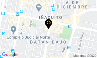 Mapa de Latin Dance Center en Quito