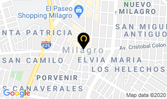 Mapa de Lavadora Auto Clean en Milagro
