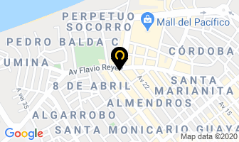 Mapa de Lavadora Autolujo 2 en Manta