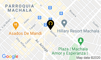 Mapa de Lavadora Bolivar en Machala