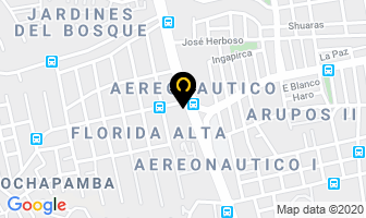 Mapa de Lavanclean -Grupo Clean en Quito