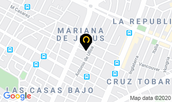 Mapa de Lavanderia Angeline en Quito