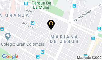 Mapa de Lavanderias Secmatic & Aquamatic en Quito