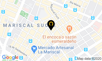 Mapa de Le Arcate en Quito