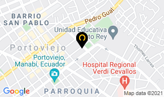Mapa de Letreros Ecuaprot en Portoviejo