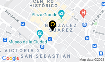 Mapa de Librería La Prensa Católica en Quito