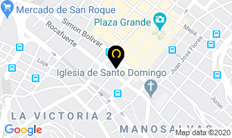 Mapa de Libreria Popular en Quito