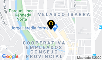 Mapa de Librería Tributaria Y Contable en Guayaquil