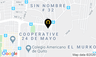 Mapa de Liceo Jerome Bruner en Quito