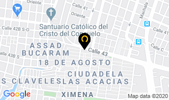 Mapa de Limpiezas Energeticas en Guayaquil