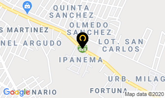 Mapa de Line Green en Milagro