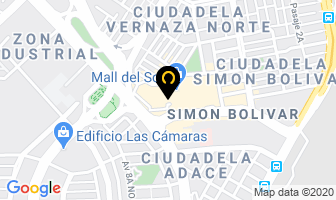 Mapa de Lipodex Ecuador en Guayaquil