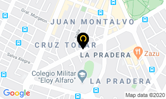 Mapa de Lopez Silva Gerardo Med.oftalm. en Quito