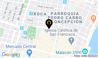 Mapa de Lopez Torres Ricardo Dr. en Guayaquil
