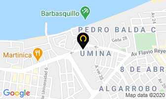 Mapa de Los 3 Platos en Manta