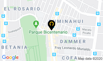 Mapa de Los Cebiches De La RumiÑahui en Quito