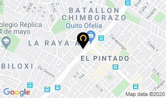 Mapa de Los Motes De La Biloxi en Quito
